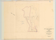Mont-sur-Courville (51382). Section B3 échelle 1/2000, plan remembré pour 1935, plan régulier (papier).