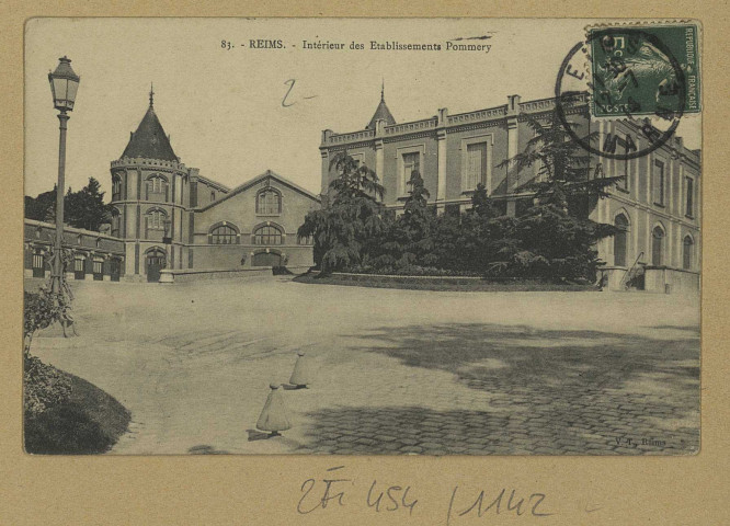 REIMS. 83. Intérieur des Établissements Pommery / V.T., Reims.