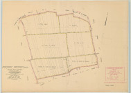 Jussecourt-Minecourt (51311). Section Y2 échelle 1/2000, plan remembré pour 1953, plan régulier (papier)