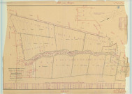 Isles-sur-Suippe (51299). Section W échelle 1/2500, plan remembré pour 1953, plan régulier (papier).