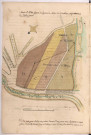 Plan et arpentage de la pièce de terre des Coutures au terroir de Reims (1778), Dominique Villain