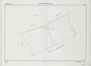 Bussy-le-Château (51097). Section ZL échelle 1/2000, plan remembré pour 2003 (remembrement intercommunal de la plaine champenoise), plan régulier (calque)