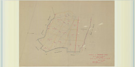 Favresse (51246). Section A1 2 échelle 1/5000, plan mis à jour pour 1955 (section A1 feuille 1), plan non régulier (papier)