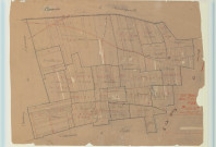 Saint-Masmes (51505). Section A1 échelle 1/2500, plan mis à jour pour 1934, plan non régulier (papier).
