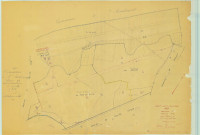 Saint-Just-Sauvage (51492). Section A3 échelle 1/1250, plan mis à jour pour 01/01/1968, non régulier (papier)