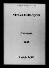 Vitry-le-François. Naissances 1853