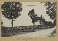 FAGNIÈRES. Route de Châlons-sur-Marne. .Collection Vve Denis-Droullé