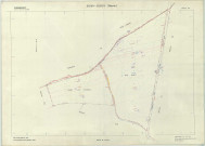 Gigny-Bussy (51270). Section ZH échelle 1/2000, plan mis à jour pour 1975, plan non régulier (papier armé)