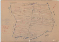 Dampierre-au-Temple (51205). Section A2 échelle 1/2000, plan mis à jour pour 1933, plan non régulier (papier)