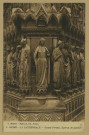 REIMS. 9. La Cathédrale - Grand Portail, éperon de gauche / Cl. Rothier.
ReimsPailloux, lib. (51 - Reimsphototypie J. Bienaimé).Sans date