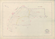 Bussy-le-Repos (51098). Section ZD échelle 1/2000, plan remembré pour 1968, plan régulier (papier armé)