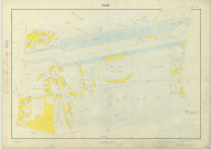 Reims (51454). Section HZ échelle 1/1000, plan renouvelé pour 1968, plan régulier (papier armé).