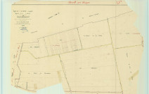 Boult-sur-Suippe (51074). Section U1 échelle 1/2000, plan remembré pour 1953, plan régulier (papier).