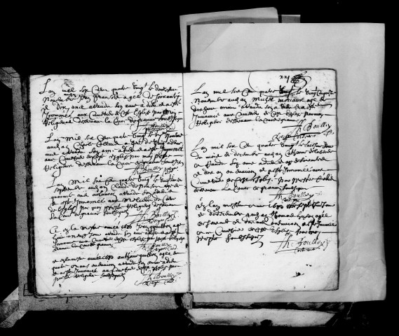 Grauves. Baptêmes, mariages, sépultures 1679-1692