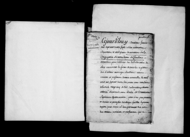 Châlons-sur-Marne. Sépultures, noviciats, vêtures et professions : communautés religieuses 1737-1789