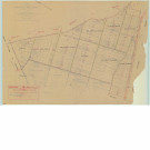 Witry-lès-Reims (51662). Section W1 échelle 1/2500, plan mis à jour pour 1949, plan non régulier (papier).