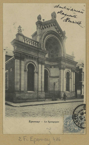 ÉPERNAY. La synagogue.