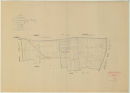 Connantray-Vaurefroy (51164). Section E4 échelle 1/2000, plan mis à jour pour 01/01/1955, non régulier (papier)