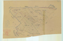 Bourgogne-Fresne (51075). Section D3 échelle 1/2500, plan mis à jour pour 1934, plan non régulier (papier).