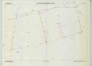 Maisons-en-Champagne (51340). Section XH échelle 1/2000, plan remembré pour 1989, plan régulier (calque)