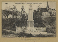 FÈREBRIANGES. Monuments aux morts (guerre 1914-1918) / Ch. Brunel, photographe à Matougues.
MatouguesÉdition Ch Bunel.[vers 1926]