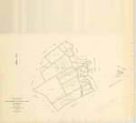 Saint-Hilaire-au-Temple (51485). Tableau d'assemblage 2 échelle 1/5000, plan remembré pour 1963, plan régulier (papier)