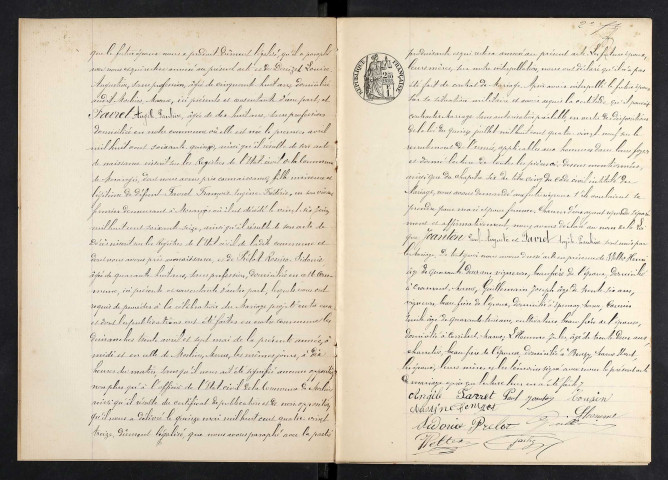 Morangis. Mariages 1893-1929