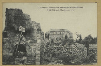 VIRGINY. La Grande Guerre en Champagne-Argonne-Meuse. Virginy, près de Massiges, en 1919.
Sainte-MenehouldÉdition Desingly (44 - Nantesimp. Armoricaines).1919