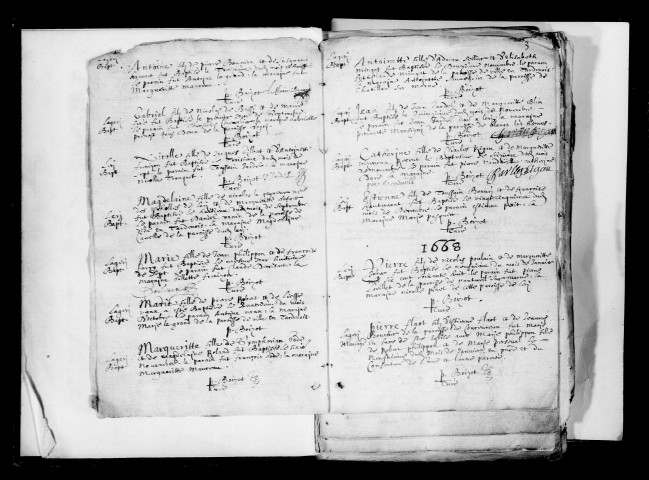 Lagery. Baptêmes, mariages, sépultures 1667-1749
