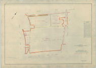 Saint-Martin-sur-le-Pré (51504). Section ZB échelle 1/2000, plan remembré pour 1960, plan régulier (papier armé)