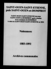 Saint-Ouen-Domprot. Naissances 1883-1892