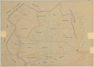 Margerie-Hancourt (51349). Section F1 échelle 1/2000, plan mis à jour pour 1944, plan non régulier (papier)