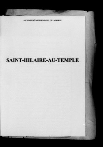 Saint-Hilaire-au-Temple. Naissances 1876
