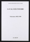 Laval-sur-Tourbe. Naissances 1892-1909