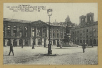 REIMS. 549. Les ruines de la Grande Guerre. La Place Royale. Great War Ruins. The Royal Square / L.L.