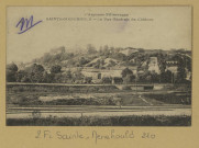 SAINTE-MENEHOULD. L'Argonne Pittoresque. La vue Générale du Château.
(21 - Dijonimp. Bauer-Marchet et Cie).Sans date