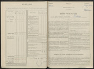 Ponthion. Dénombrement de la population 1946