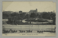 REIMS. 12. Panorama pris de la gare.
ParisE. Le Deley, imp.-éd.Sans date
