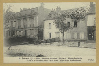 REIMS. 69. Guerre de 1914 - Dernière barricade - Rue Cérès - Maison bombardée - 1914 War - Last Barricade, Cérès street - house after Bombardment / L'H, Paris.