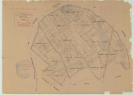 Montmirail (51380). Section A2 échelle 1/2500, plan mis à jour pour 01/01/1933, ancienne commune de Maclaunay (51335) non régulier (papier)