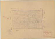 Clamanges (51154). Section A2 échelle 1/2500, plan mis à jour pour 1937, plan non régulier (papier)
