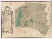 Plan du village et du terroir de Savigny (1775), Pierre Villain