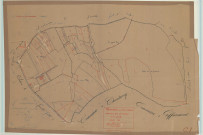 Sainte-Marie-du-Lac-Nuisement (51277). Nuisement-aux-Bois (51408). Section C1 échelle 1/2000, plan mis à jour pour 1933, plan non régulier (calque)