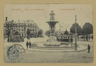 REIMS. 30. Place de la République. Fontaine Bartholdi.
