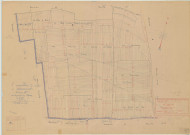 Jussecourt-Minecourt (51311). Section B2 échelle 1/1250, plan mis à jour pour 1940, plan non régulier (papier)