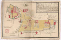 Plan général du canton de seigneurie de l'abbaye Royalle Saint Pierre en la ville de Reims (1776), Pierre Villain