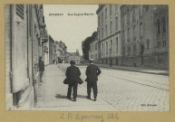 ÉPERNAY. Rue Eugène Mercier.
Édition Moineau (2 - Parisimp. J. Bourgogne ).[avant 1914]