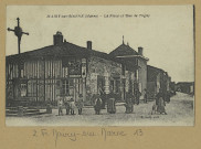 MAIRY-SUR-MARNE. La Place et la Rue de Togny.
Édition Person (75 - Parisphot. Baudinière).Sans date