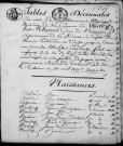 Witry-lès-Reims. Table décennale an XI-1812