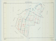 Vert-Toulon (51611). Section ZI échelle 1/2000, plan remembré pour 1954, plan régulier (papier armé)